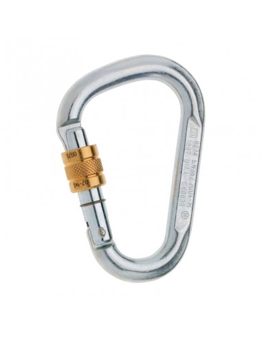 steel hms screw - mosquetón hms de acero - edelrid