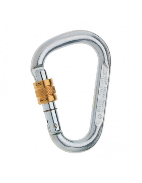 steel hms screw - mosquetón hms de acero - edelrid