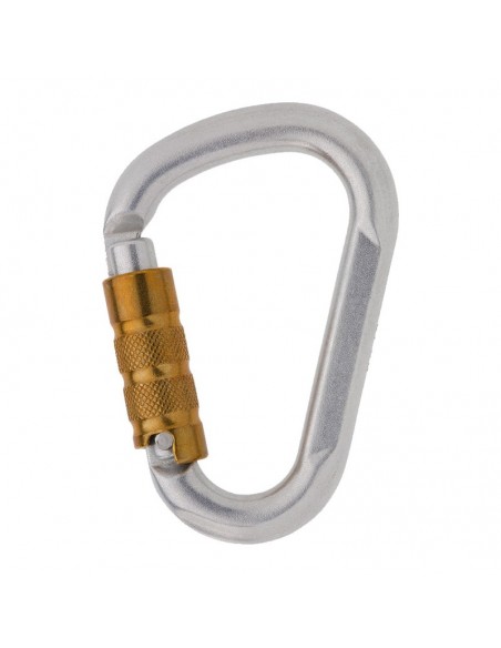 steel hms triple - mosquetón hms acero tres movimientos - edelrid