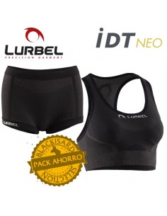 pack cristallo women (boxer+top) - ropa interior termorreguladora mujer - lurbel