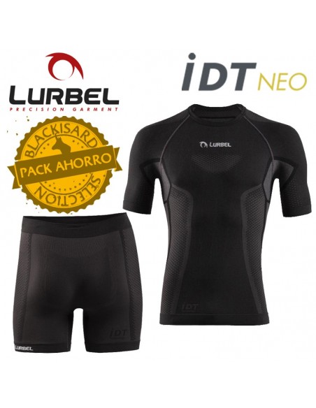 pack cristallo men (boxer + short sleeves) - ropa interior termorreguladora - lurbel