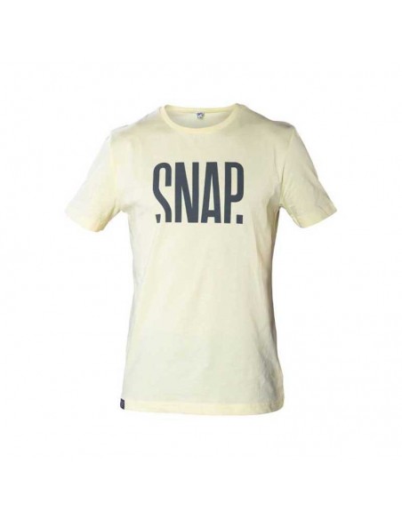 logo t-shirt (yellow) - camiseta manga corta mujer - snap