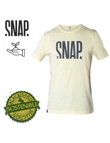 logo t-shirt (yellow) - camiseta manga corta mujer - snap