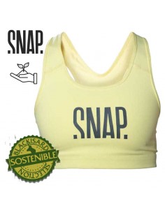 classic bra (yellow) - top escalada mujer - snap