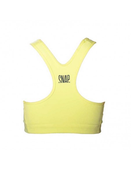 classic bra (yellow) - top escalada mujer - snap