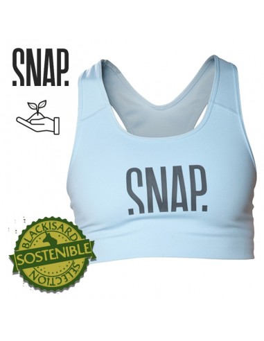 classic bra (light blue) - top escalada mujer - snap