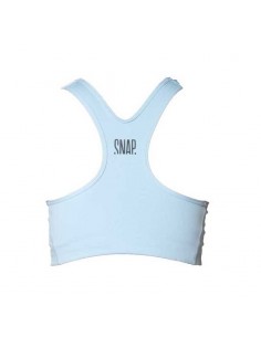 classic bra (light blue) - top escalada mujer - snap 2