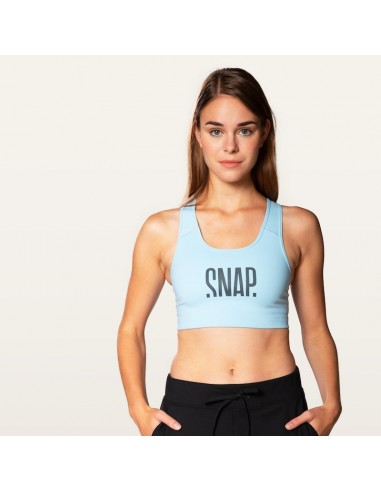 classic bra (light blue) - top escalada mujer - snap