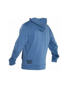 zip hoody (steel blue) - sudadera unisex con cremallera - snap 2