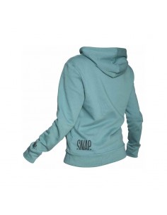 zip hoody (green) - sudadera unisex con cremallera - snap 2