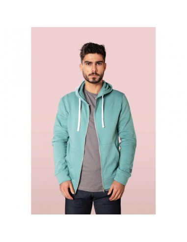 zip hoody (green) - sudadera unisex con cremallera - snap