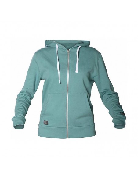 zip hoody (green) - sudadera unisex con cremallera - snap