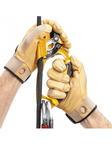 pack polea rollclip a triact-lock + barra captiv + puño ascension - petzl