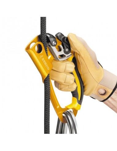 pack polea rollclip a triact-lock + barra captiv + puño ascension - petzl