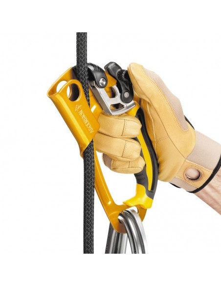 pack polea rollclip a triact-lock + barra captiv + puño ascension - petzl