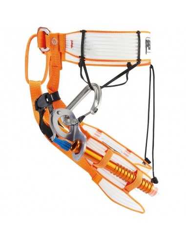 pack arnés altitude + piolet ultraligero ride - petzl