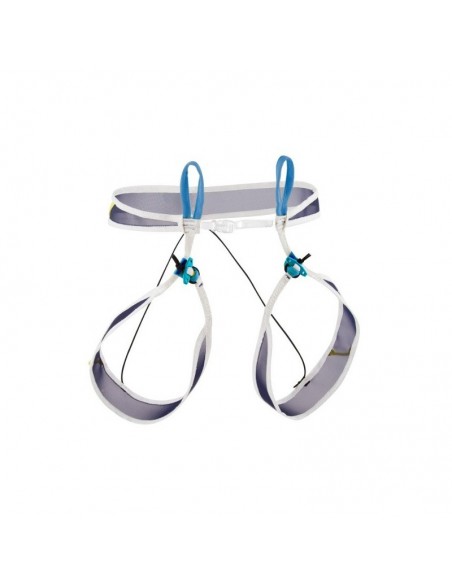 pack arnés choucas light de blue ice + crampones leopard leverlock fil + piolet ride de petzl