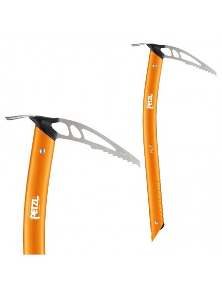 pack arnés choucas light de blue ice + crampones leopard leverlock fil + piolet ride de petzl