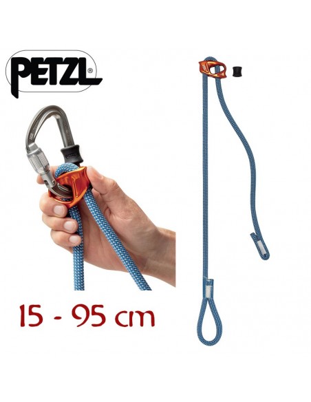connect ajust - cabo de anclaje - petzl