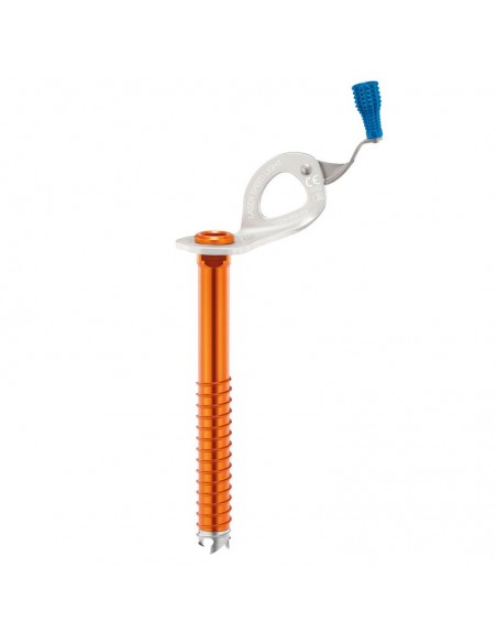 pack 3 laser speed light 17 cm - tornillos para hielo ligeros con manivela integrada - petzl