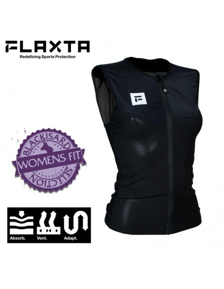 behold women - chaleco para mujer (negro) - flauta