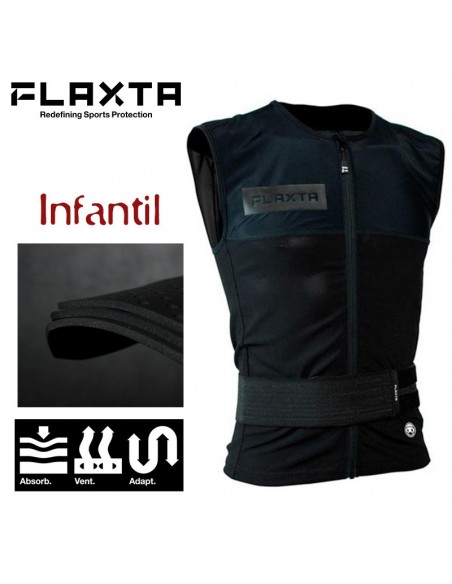 back up junior - chaleco para niños - flaxta