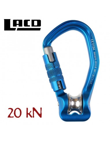 trick w pulley - mosquetón con polea 3 movimientos - lacd