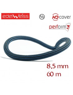 lithium II 8,5 mm perform 3 - cuerda doble 60 m (azul) - edelweiss