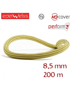 lithium ii 8,5 mm perform 3 - cuerda doble 200 m (amarilla) - edelweiss