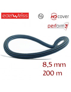 lithium ii 8,5 mm perform 3 - cuerda doble 200 m (azul) - edelweiss