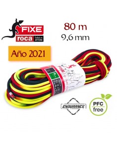 Cuerda Rainbow Endurance de 9,6mm y 80m de Fixe-Roca