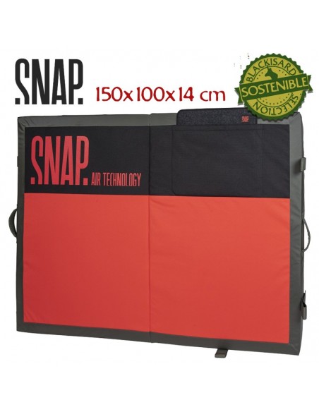 guts - crash pad 150 x 100 x 15 cm - snap climbing