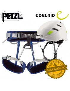 Pack Arnés Corax + casco Zodiac - Petzl/Edelrid
