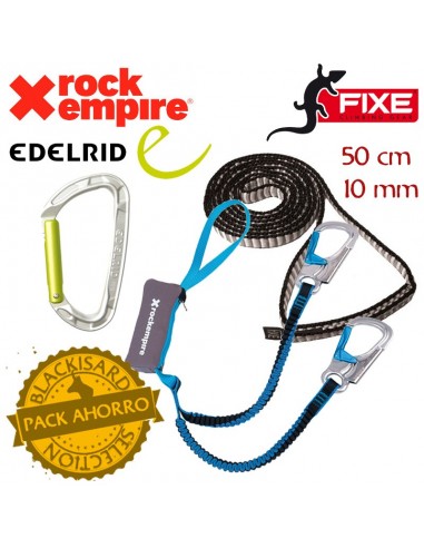 Disipador + cabo descanso 50 cm - Rock Empire/Edelrid/Fixe