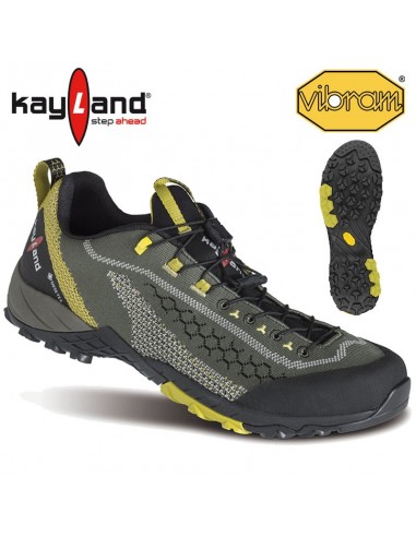 alpha knit gtx (olive) - zapatilla de senderismo - kayland