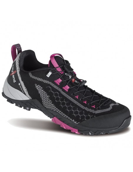 alpha knit woman (black/pink) - zapatilla de senderismo - kayland