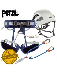 Pack via ferrata panoramique de articulos petzl