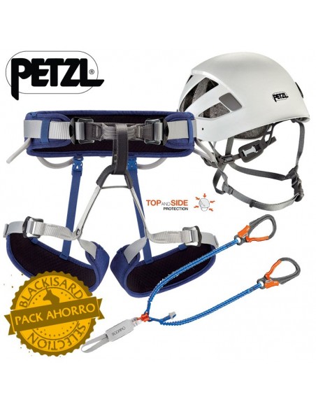 Pack via ferrata panoramique de articulos petzl