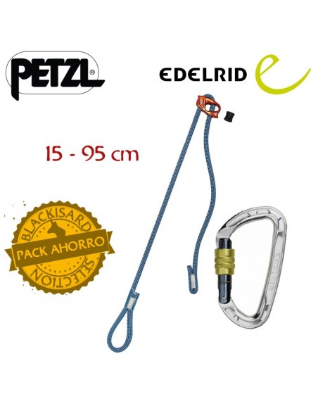 Pack cabo de anclaje regulable -Petzl/Edelrid