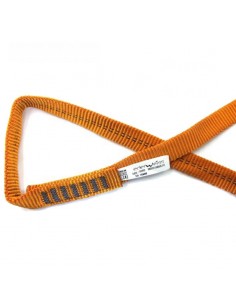 tubular 19 mm - anillo cosido de cinta plana 19 mm (30 cm) - edelweiss 2