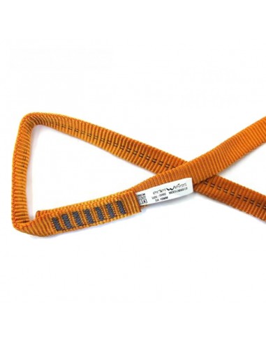 tubular 19 mm - anillo cosido de cinta plana 19 mm (180 cm ) - edelweiss