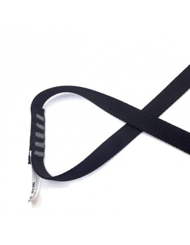 tubular 16 mm - anillo cosido de cinta plana 16 mm (60 cm) - edelweiss