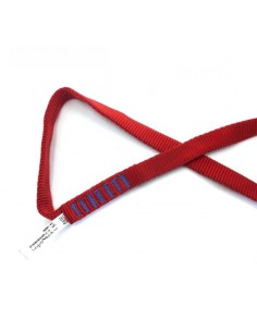 tubular 16 mm - anillo cosido de cinta plana 16 mm (120 cm) - edelweiss 2