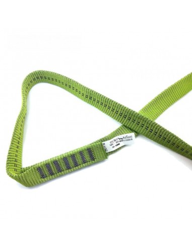 tubular 16 mm - anillo cosido de cinta plana 16 mm (240cm) - edelweiss