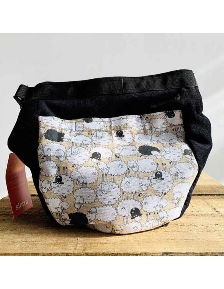 solid bucket black sheep - bolsa de magnesio para boulder - sierra