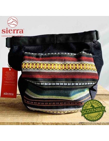 solid bucket cicely green - bolsa de magnesio para boulder - sierra