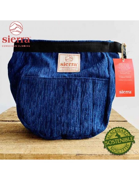 solid bucket matrix blue - bolsa de magnesio para boulder - sierra