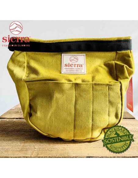 solid bucket pistache - bolsa de magnesio para boulder - sierra