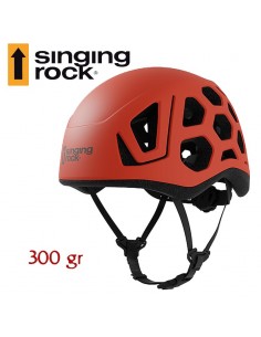 hex (fox red) - casco ligero - singing rock