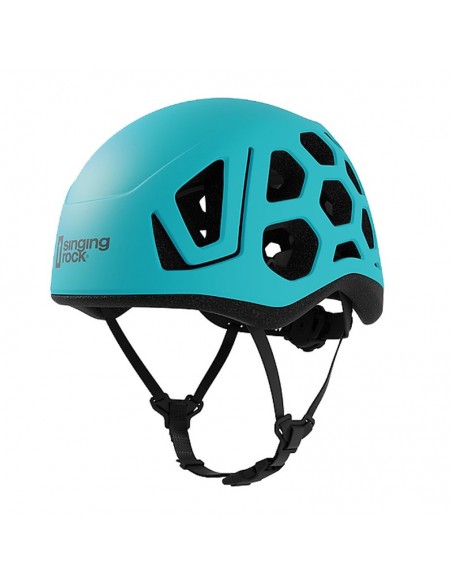hex (garish blue) - casco ligero - singing rock
